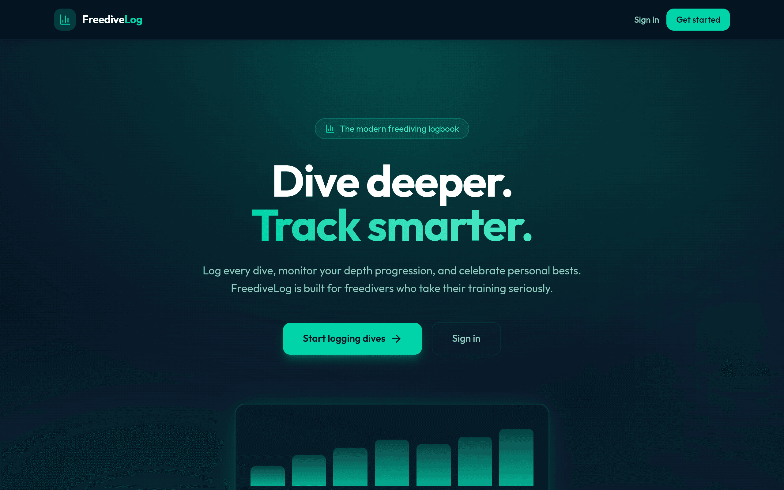 Screenshot of FreediveLog